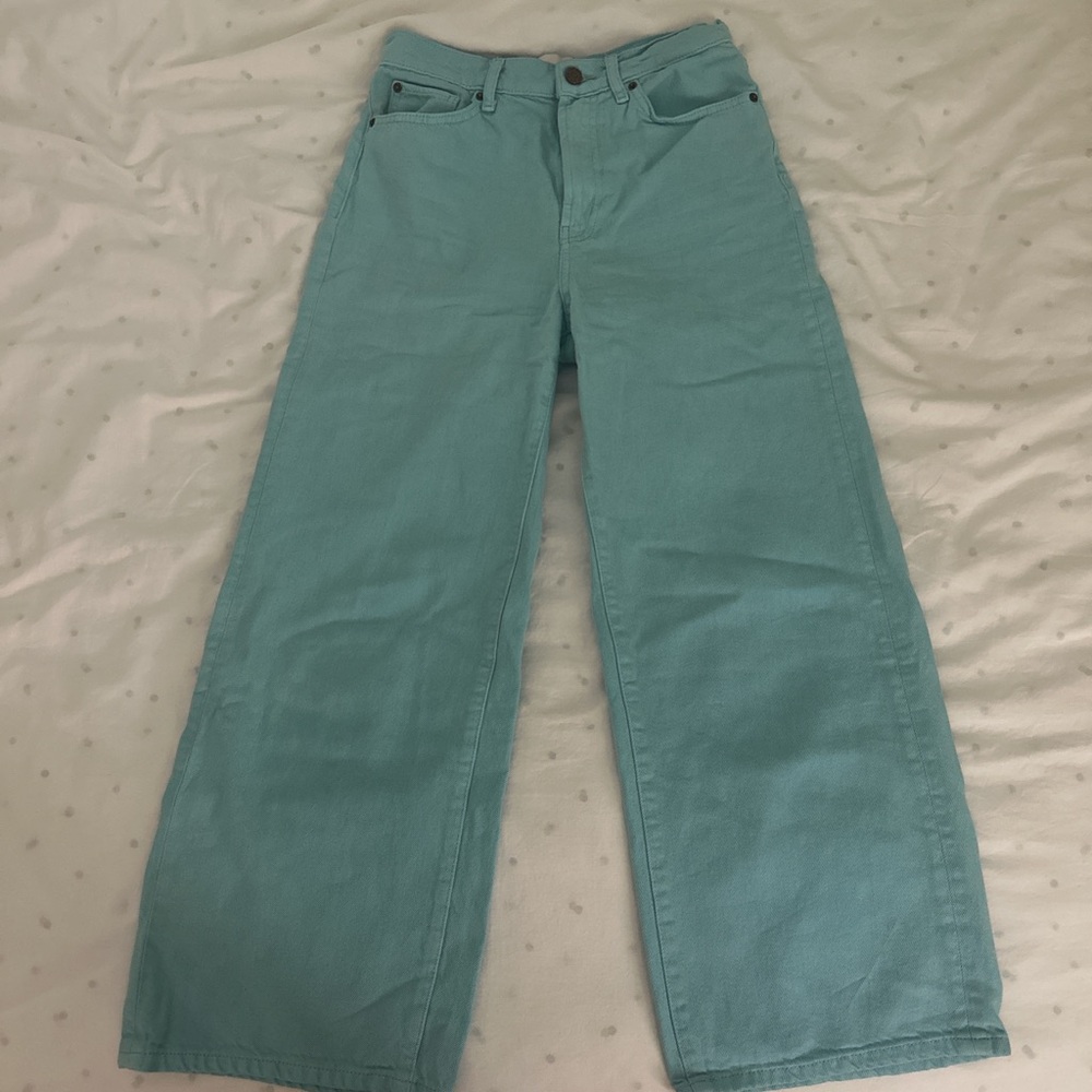 Urban Outfitters blue wide leg jeans